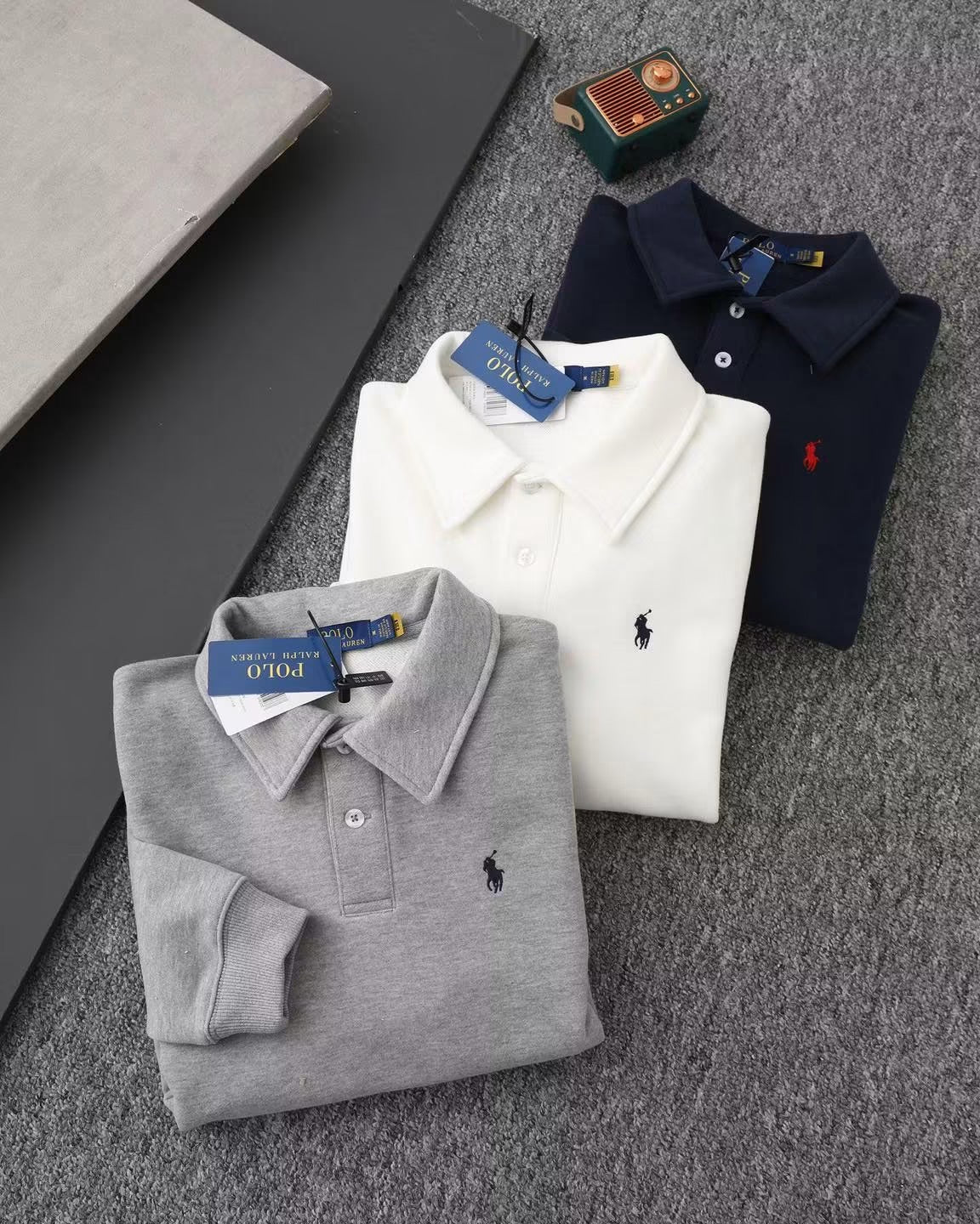 RALPH LAUREN WAFFLE LONGSLEEVE