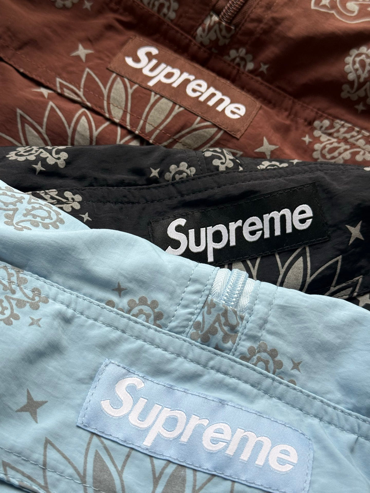 SUPREME BANDANA REFLECTORIZE JACKET