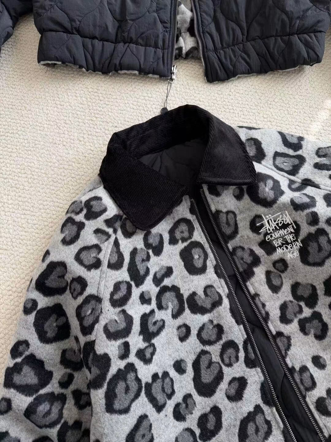 STUSSY RAGLAN THERMAL JACKET