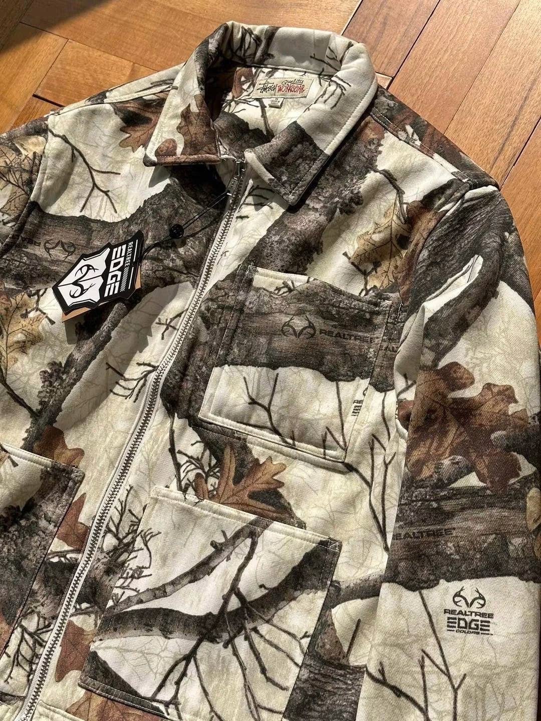 STUSSY REAL TREE JACKET