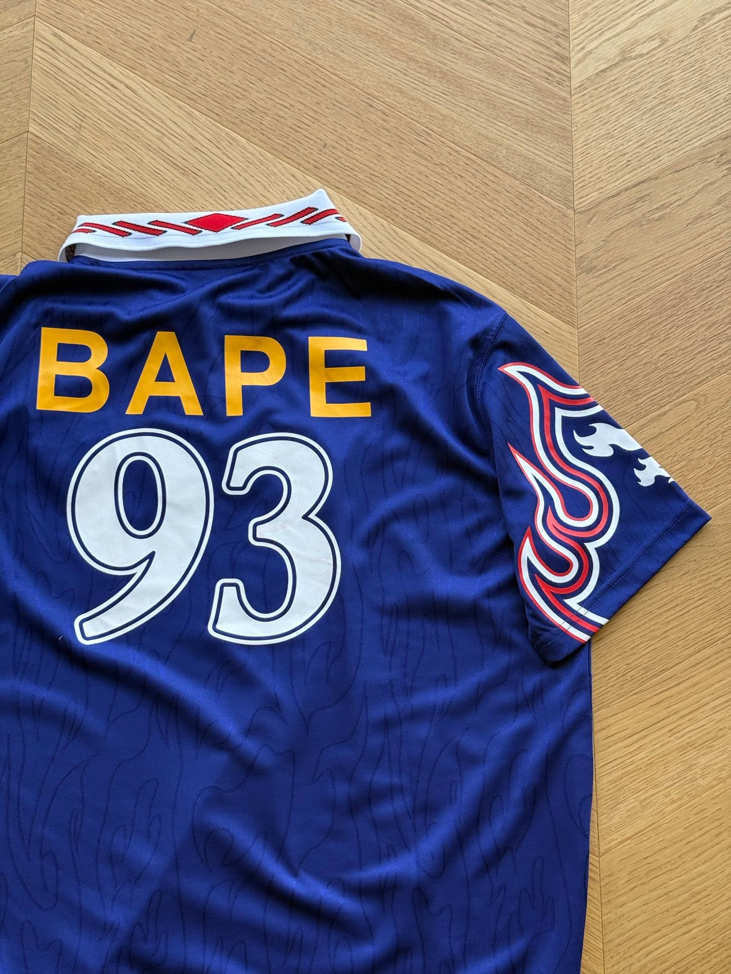 ADIDAS X BAPE FOOTBALL JERSEY