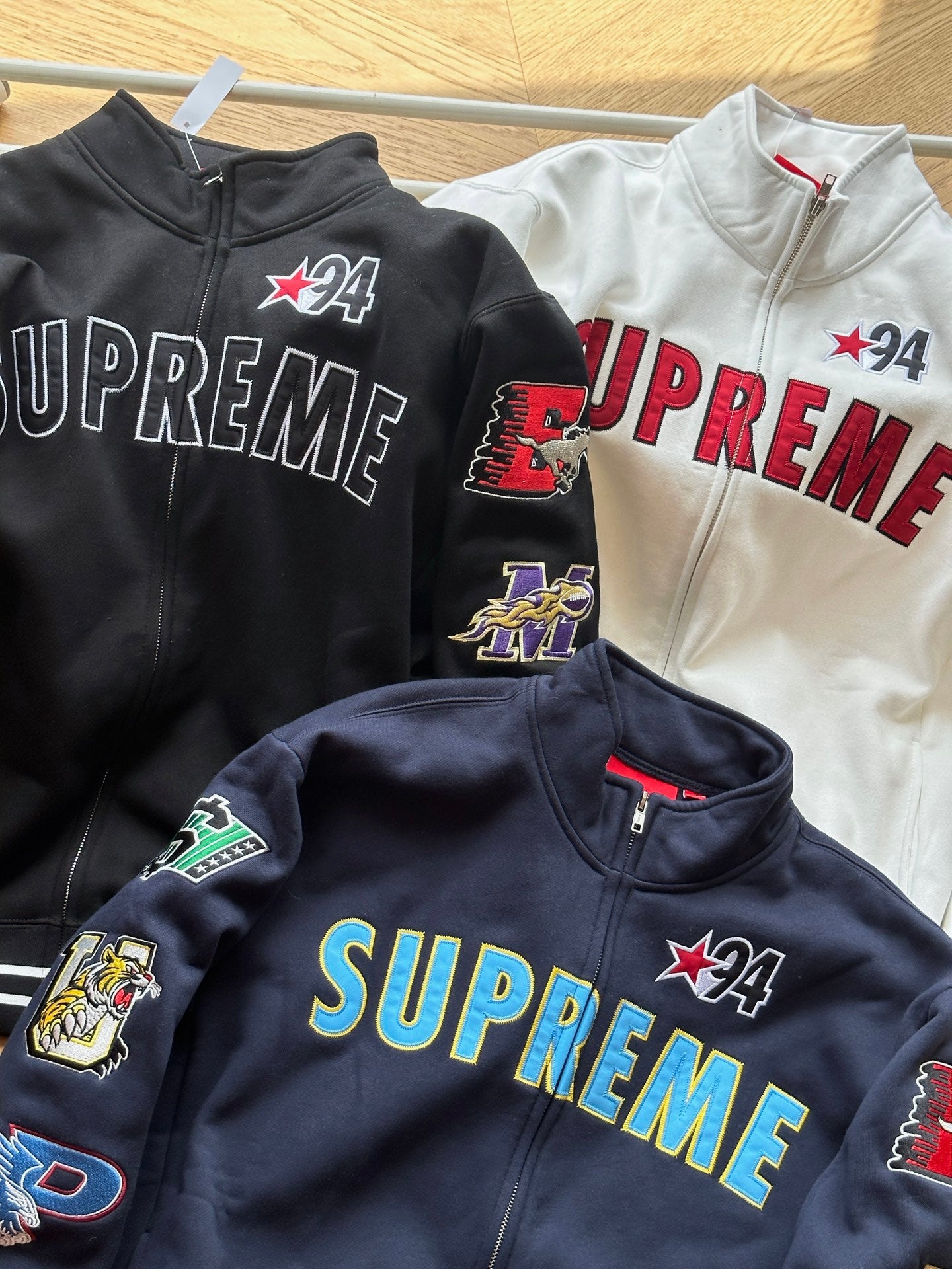 SUPREME MASCOTS ZIPPED JACKET