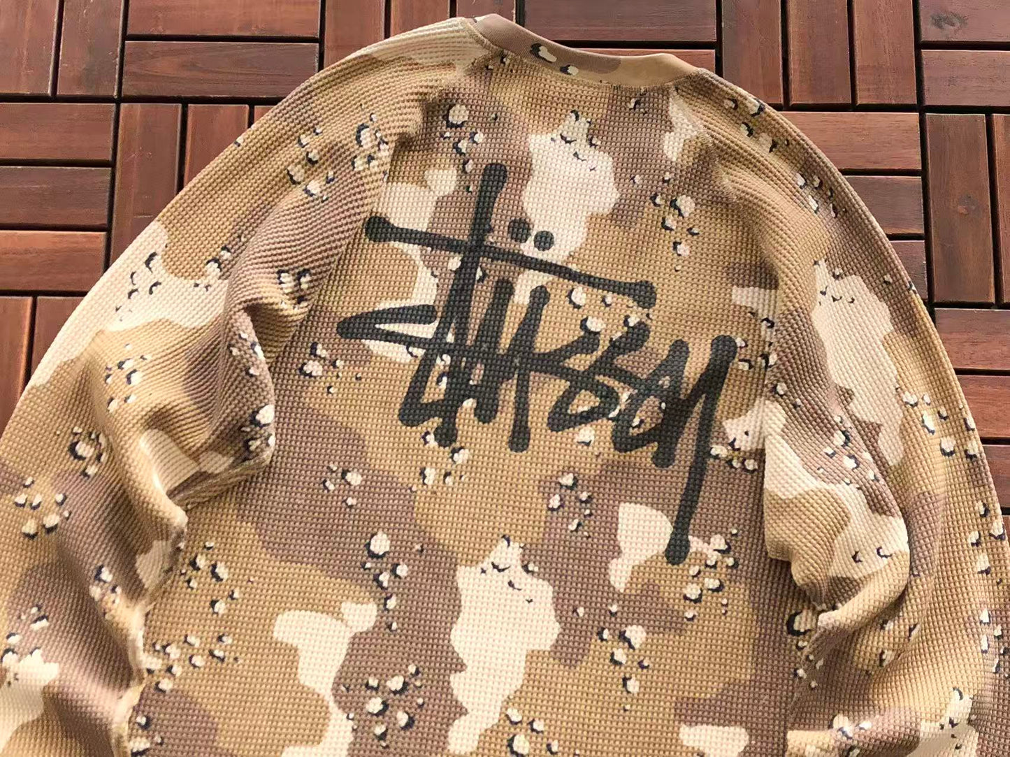 STUSSY WAFFLE LONG SLEEVE