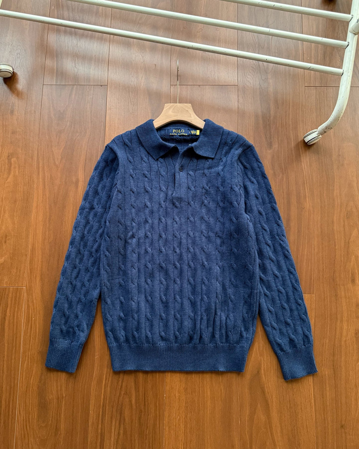 RALPH LAUREN KNITTED WAFFLE LONGSLEEVE