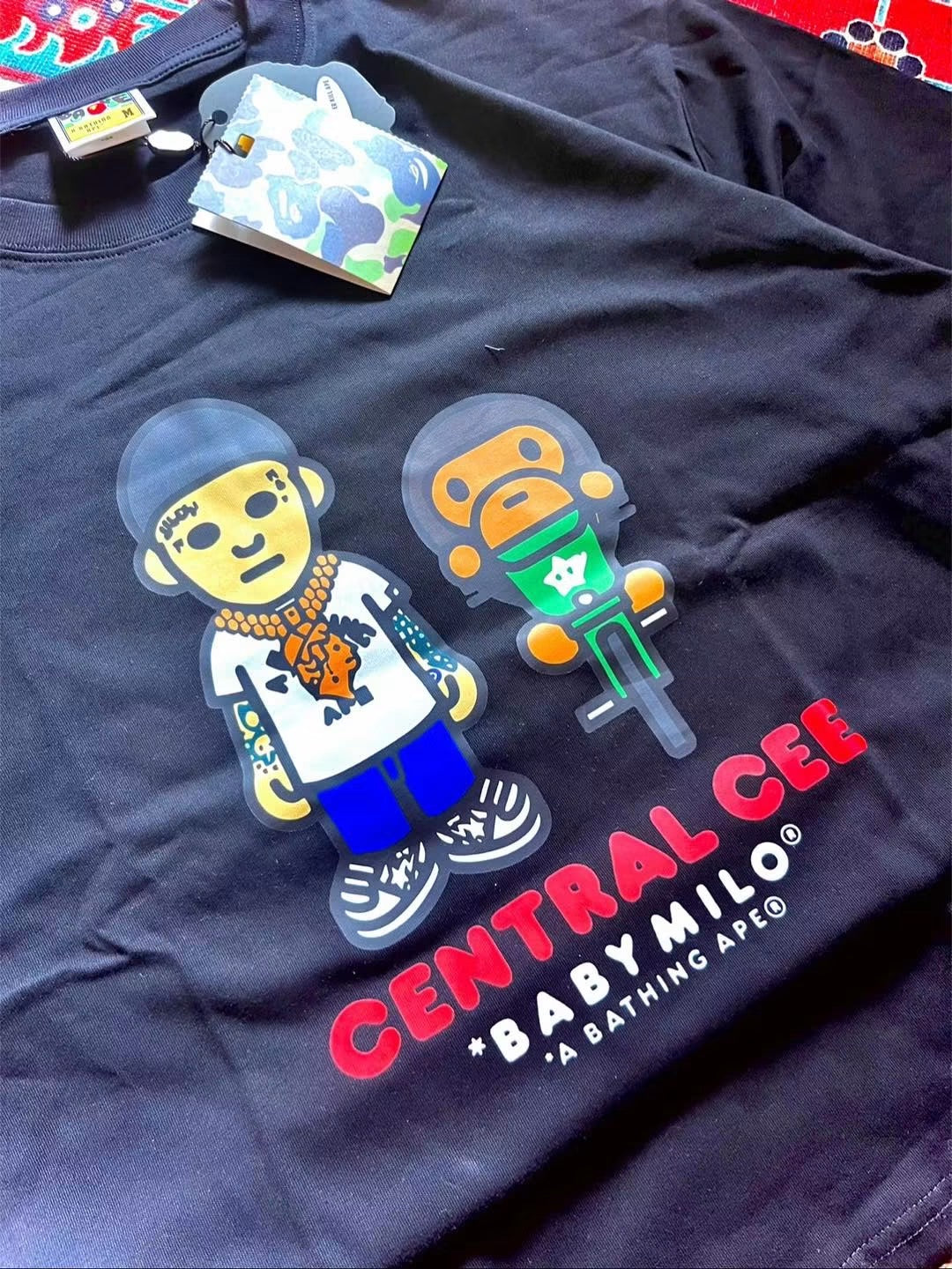 BAPE X SPOTIFY X CENTRAL CEE T-SHIRT