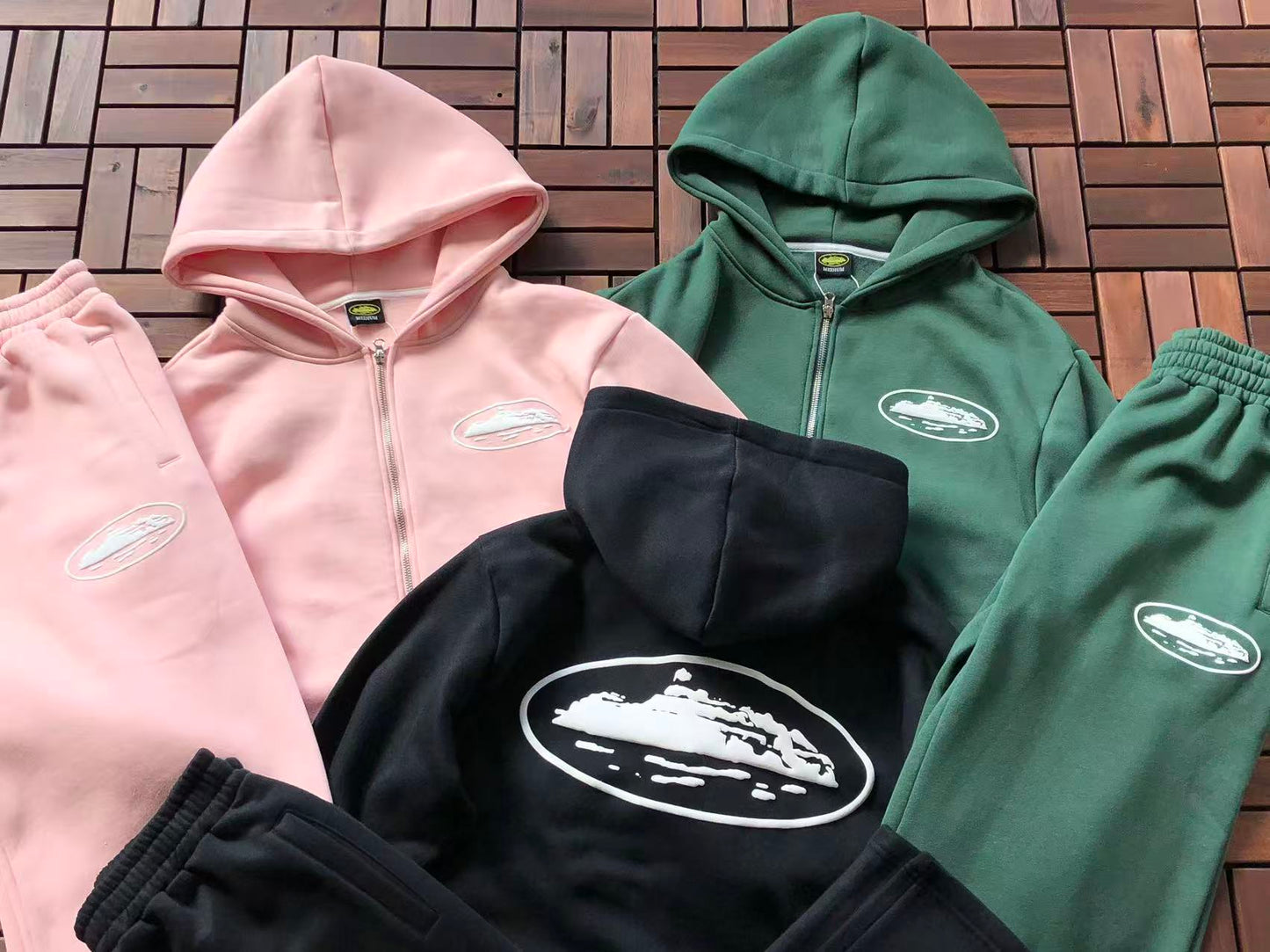 CORTEIZ ALCATRAZ ZIPPED HOODIE