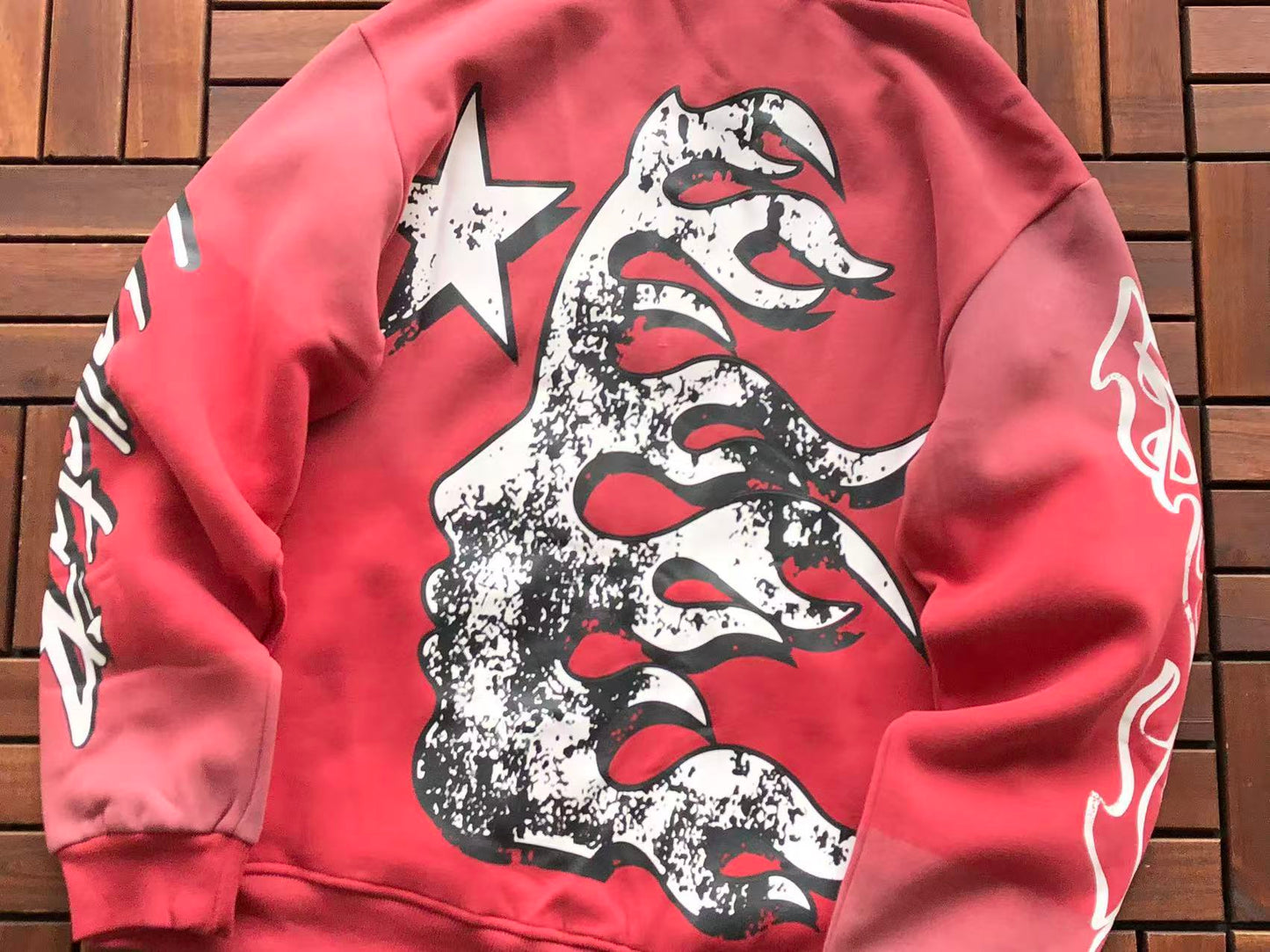 HELLSTAR RECORDS FLAME HOODIE