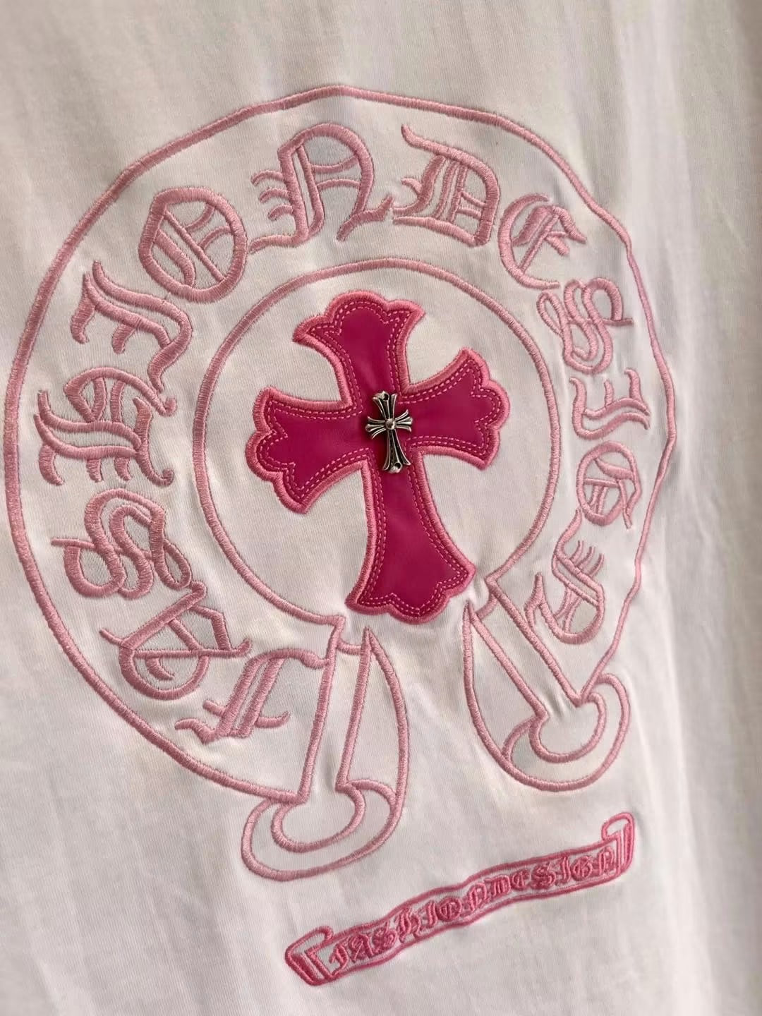 CHROME HEARTS CROSS PATCH T-SHIRT