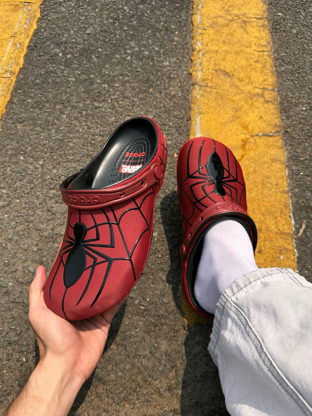 SPIDER MAN X CROCS