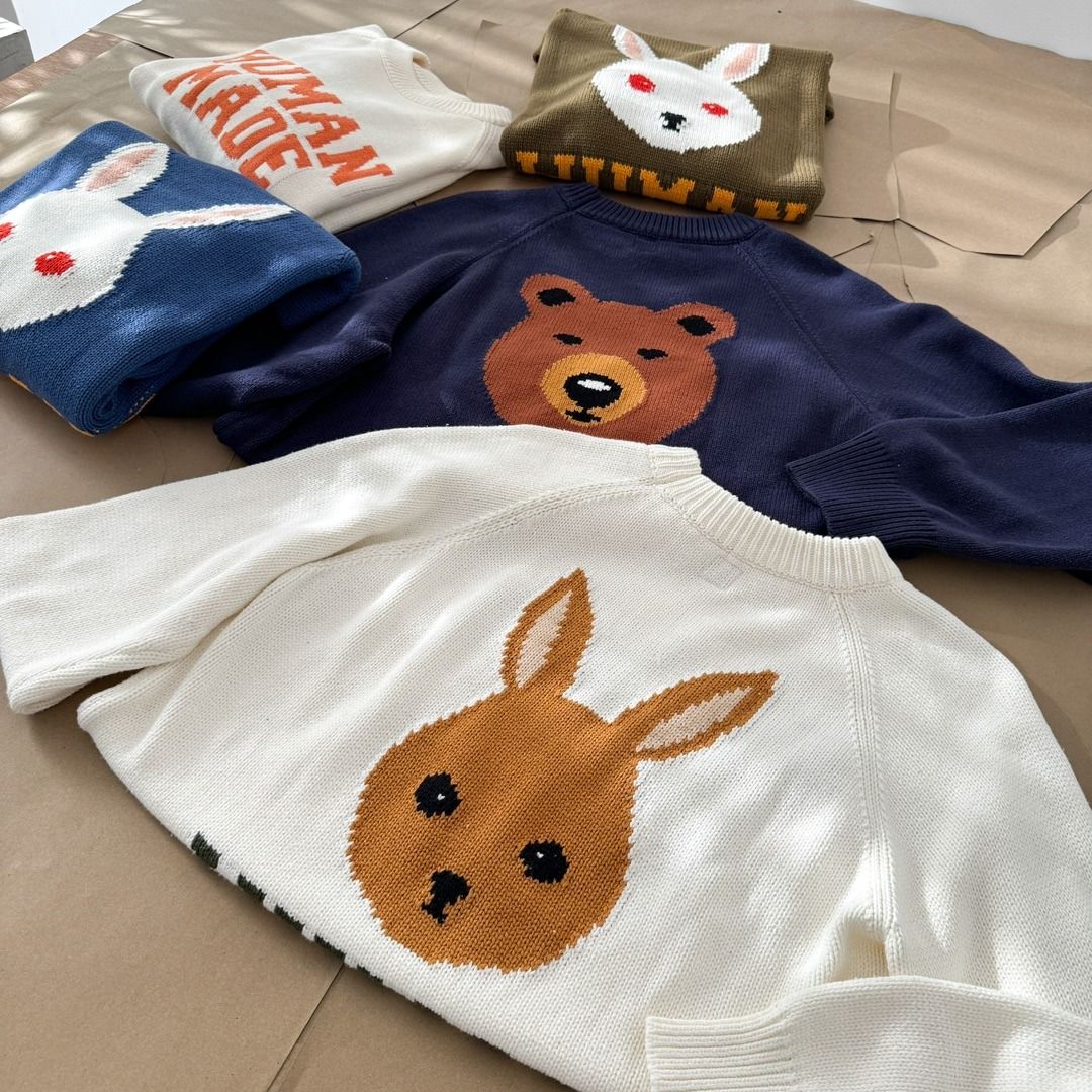 HUMAN MADE RAGLAN KNIT SWEATER