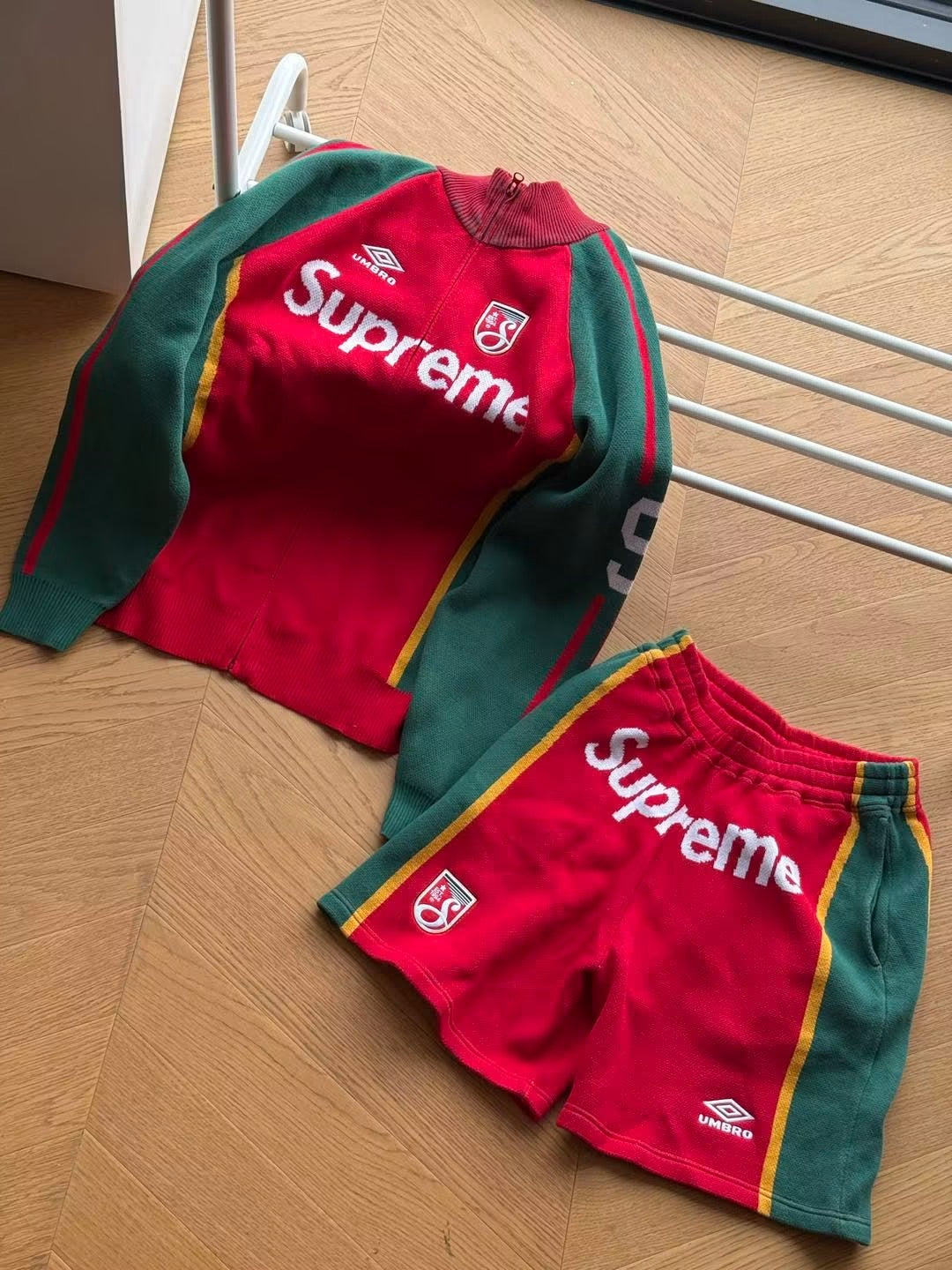 SUPREME X UMBRO ZIPPED JACKET