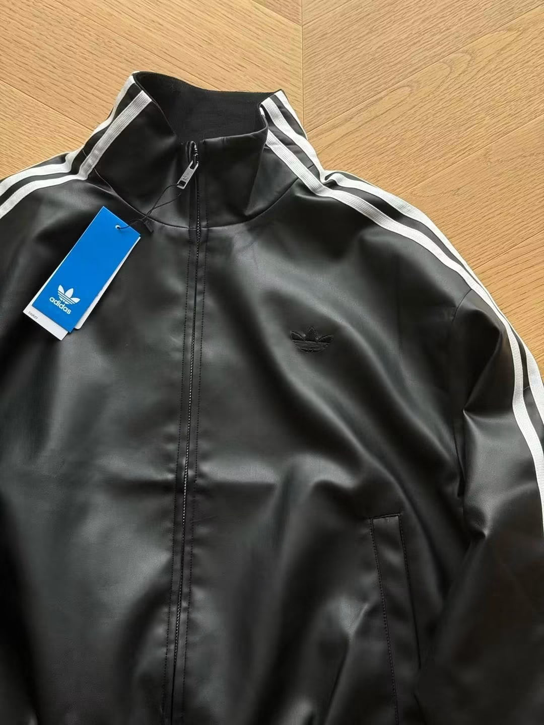 ADIDAS LEATHER JACKET