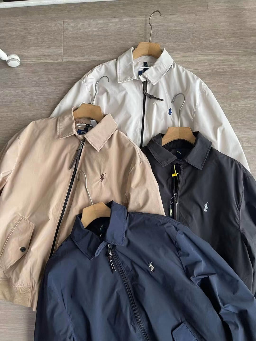 RALPH LAUREN POCKET HARRINGTON JACKET