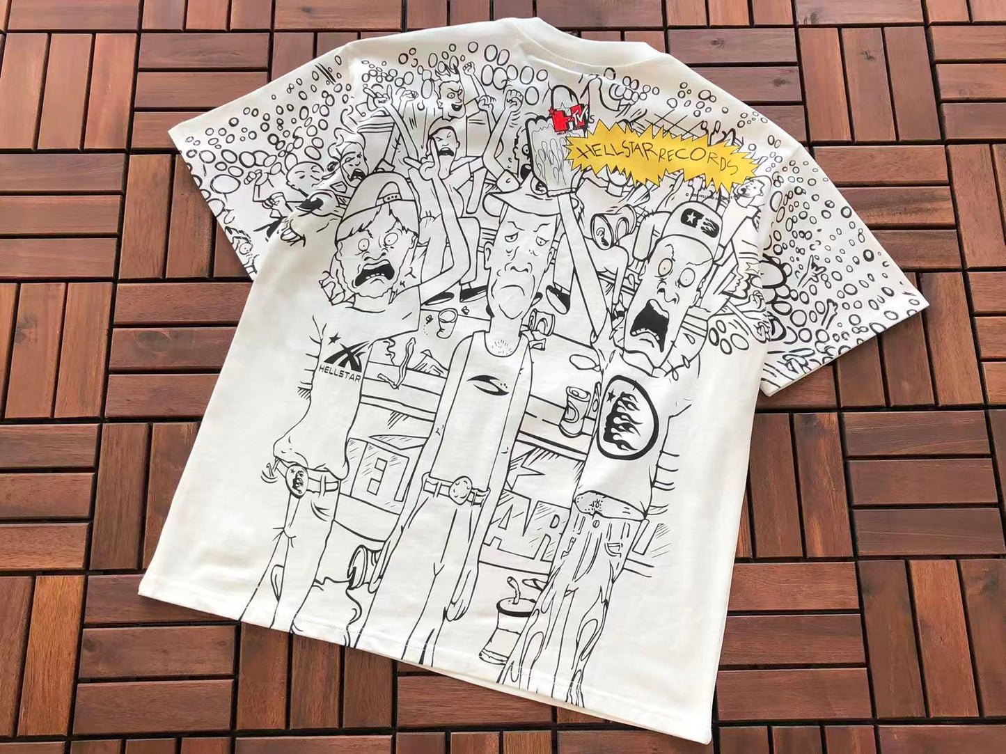 HELLSTAR “BEEVUS AND BUTTHEAD” T-SHIRT