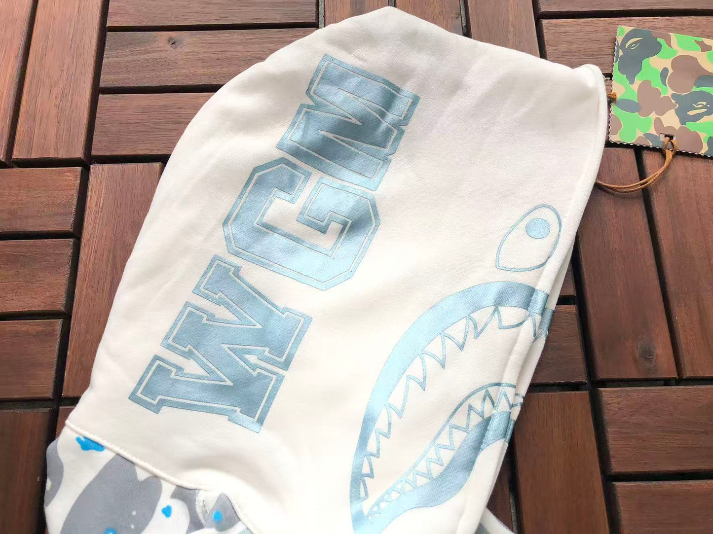 BAPE SHARK CAMOUFLAGE HOODIE