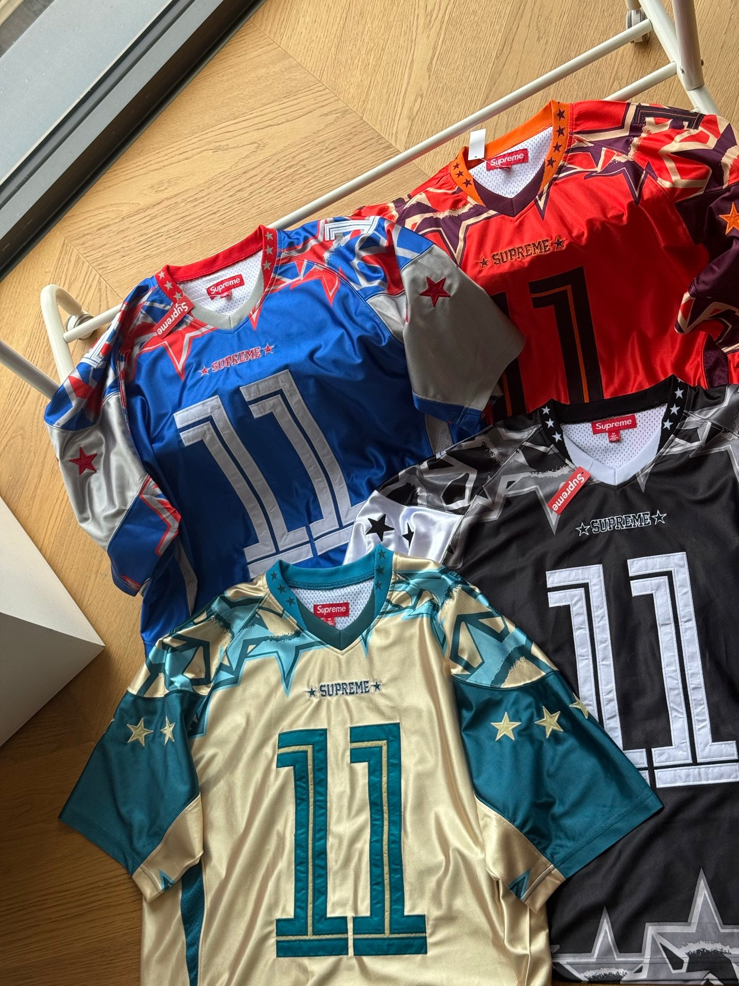 SUPREME STAR FOOTBALL JERSEY