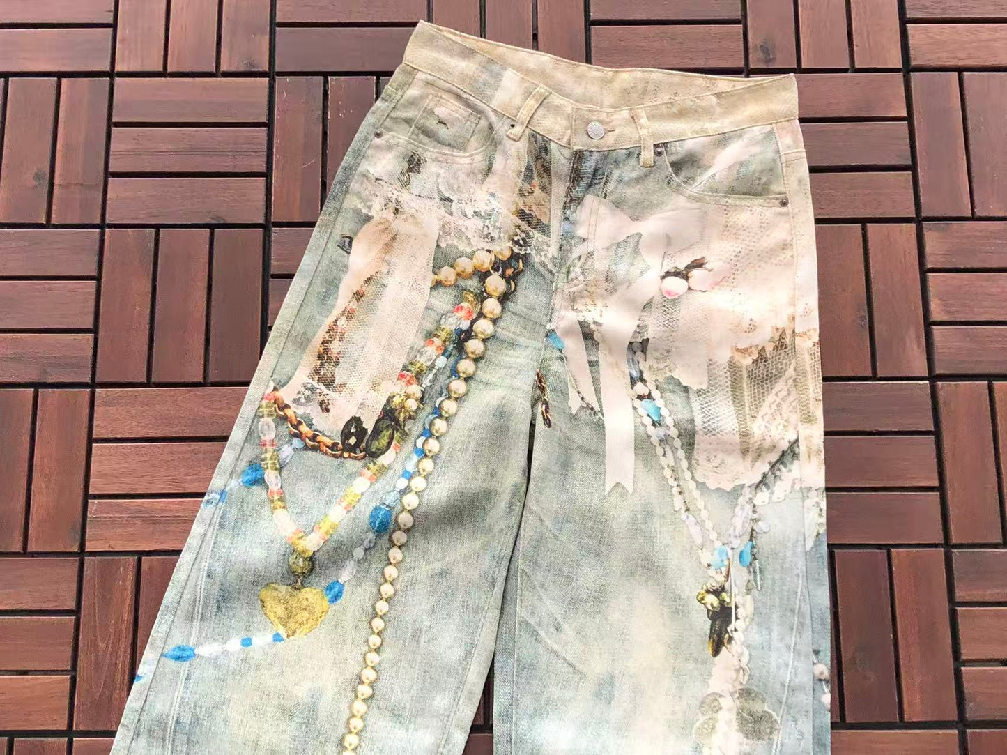 ACNE STUDIOS 1981 TROMPE L’OEIL JEANS (Copy)