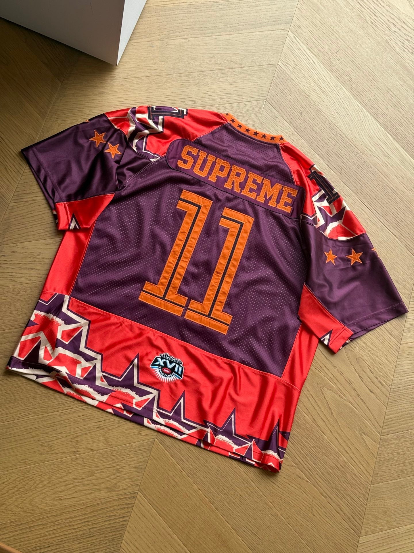 SUPREME STAR FOOTBALL JERSEY