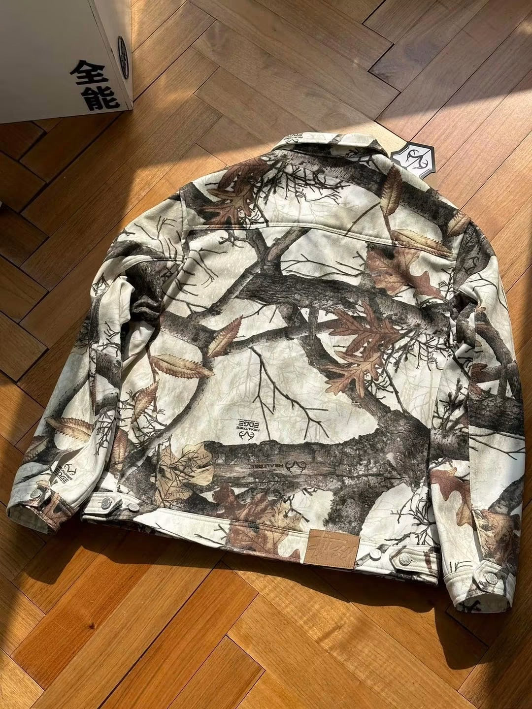 STUSSY REAL TREE JACKET