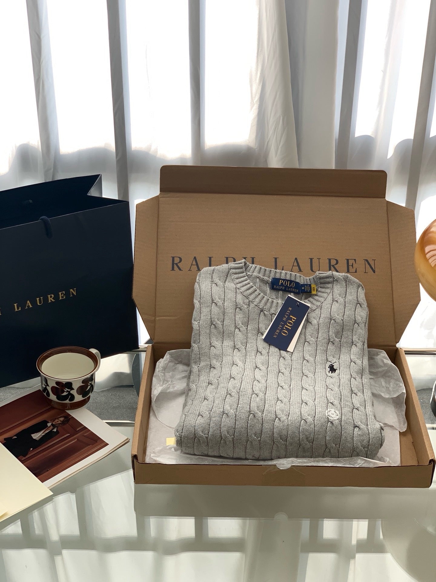 RALPH LAUREN KNITTED SWEATER
