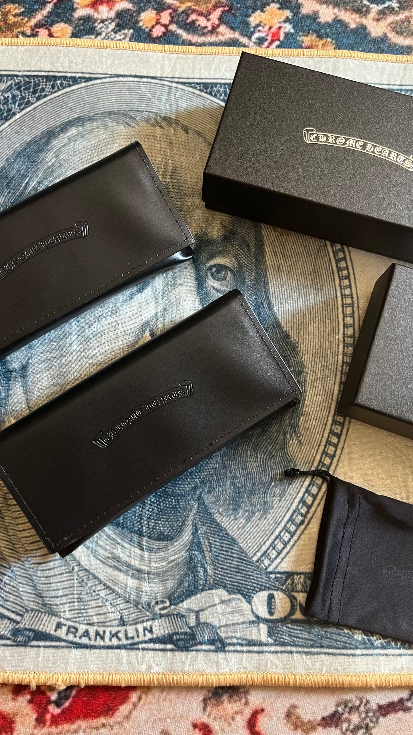 CHROME HEARTS NOIR GLASSES