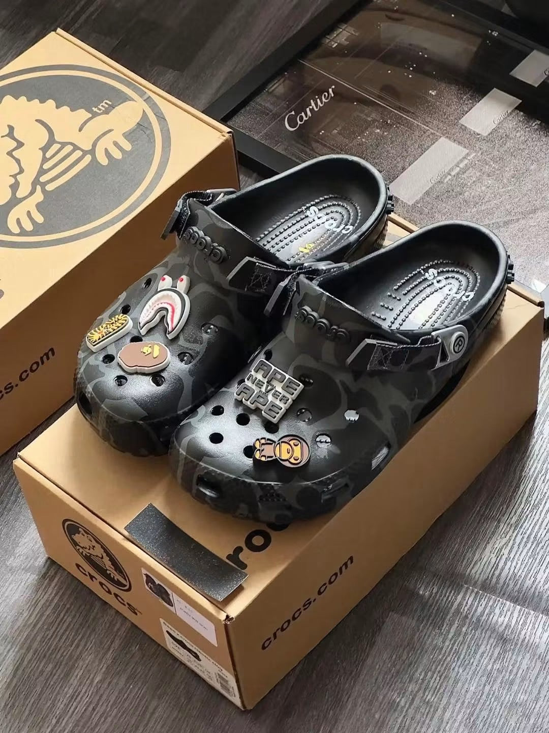 BAPE X CROCS