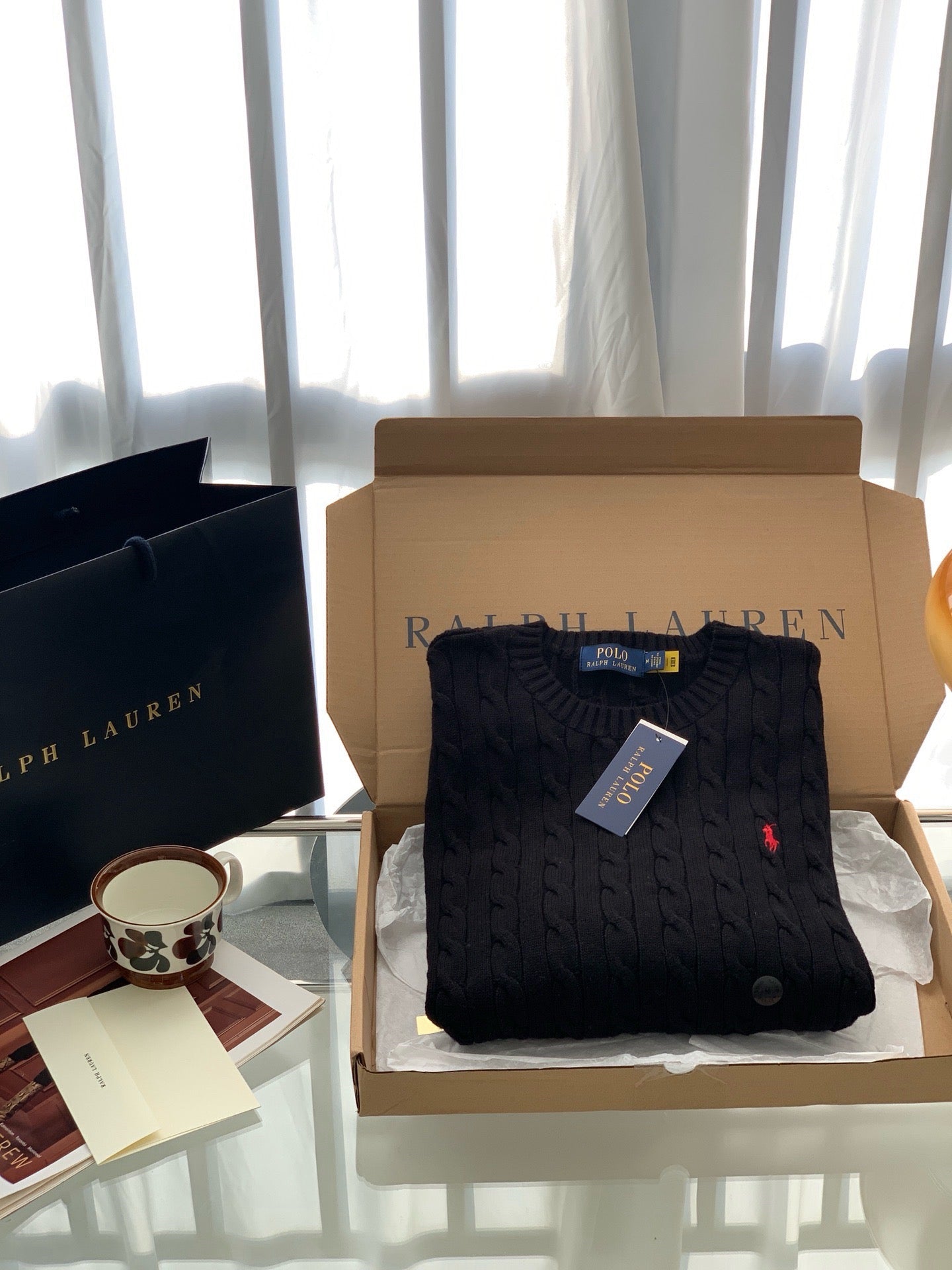 RALPH LAUREN KNITTED SWEATER