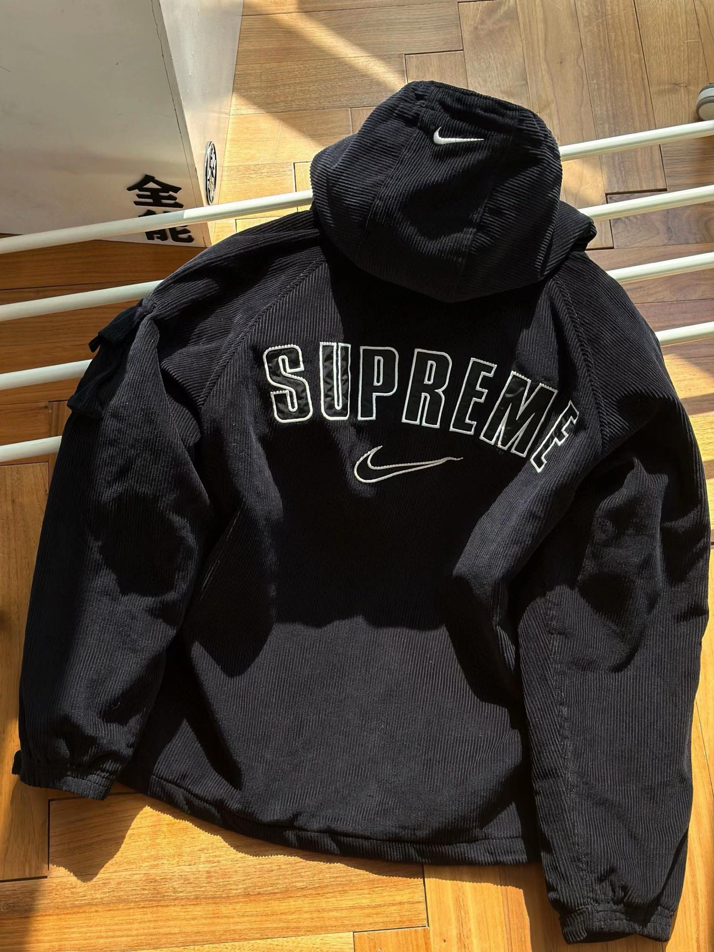 NIKE X SUPREME CORDUROY JACKET