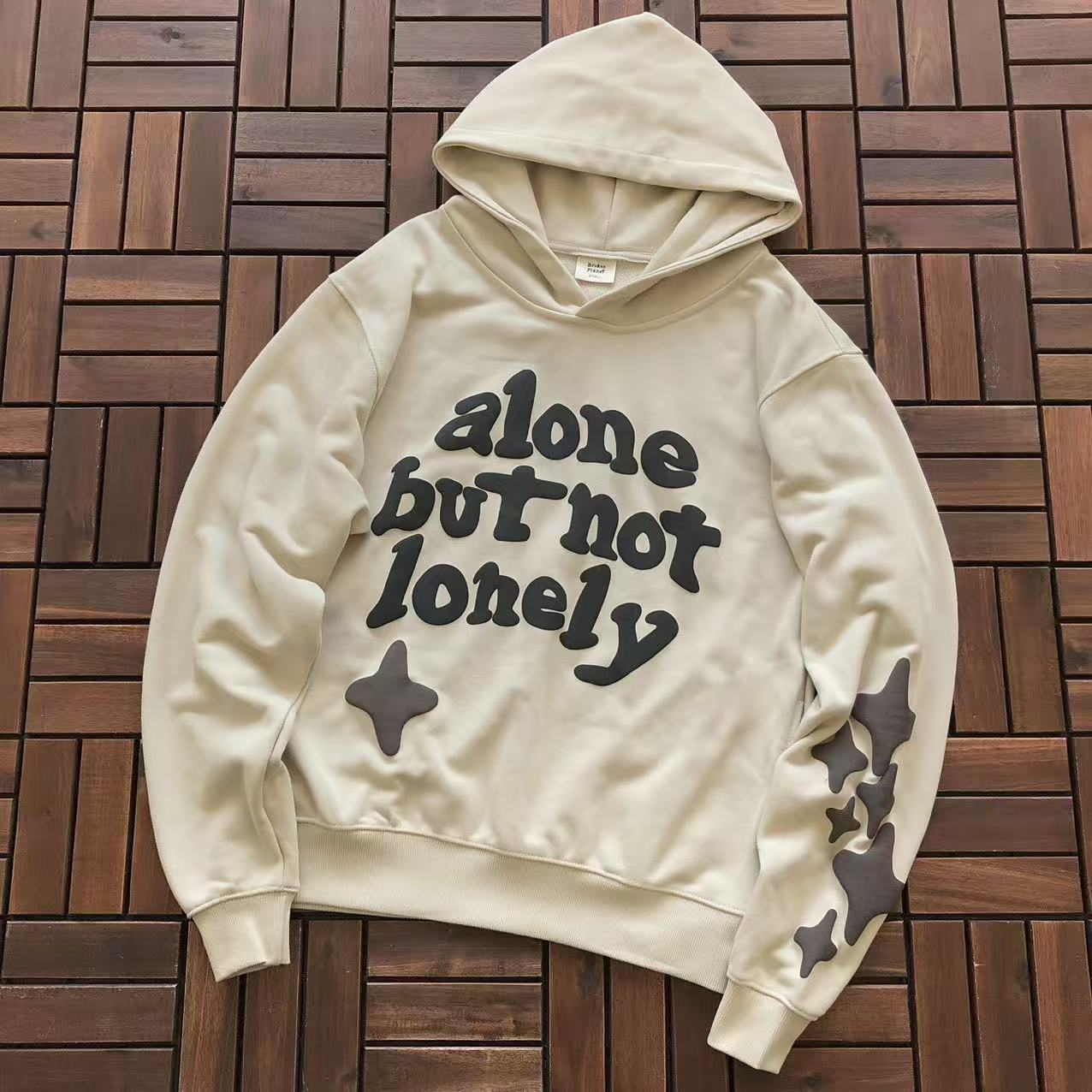 BROKEN PLANETS “ALONE BUT NOT LONELY” HOODIE