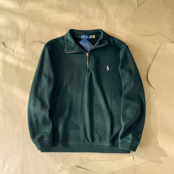 RALPH LAUREN HALF ZIP JACKET