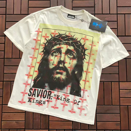HELLSTAR “SAVIOR KING OF KINGS” T-SHIRT