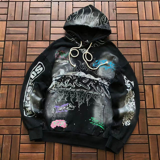 HELLSTAR RECORDS GRAFFITI HOODIE