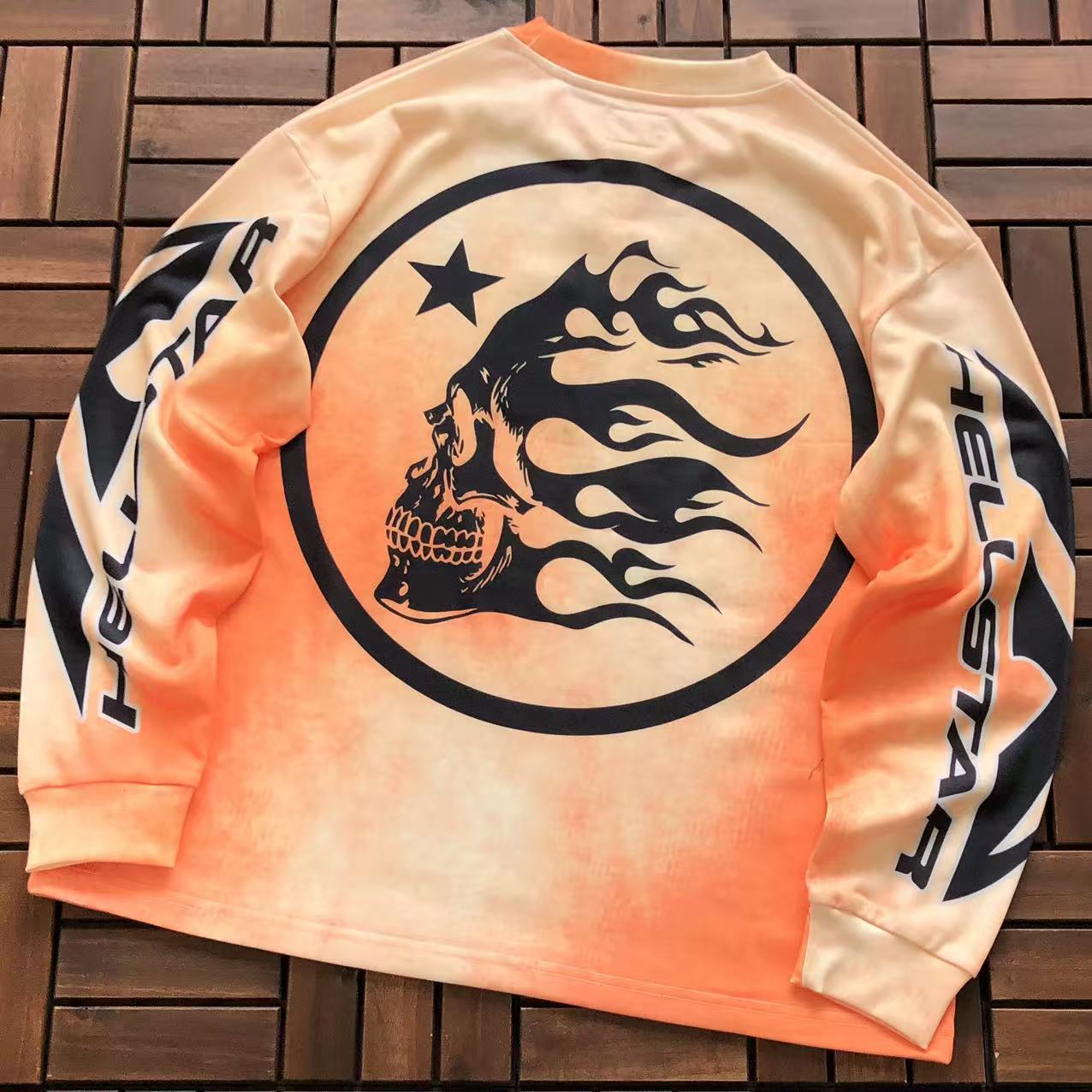 HELLSTAR SPORTS TRIBAL FLAME SKULL JERSEY