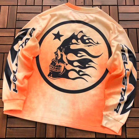 HELLSTAR SPORTS TRIBAL FLAME SKULL JERSEY