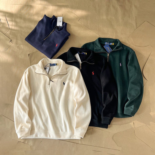 RALPH LAUREN HALF ZIP JACKET