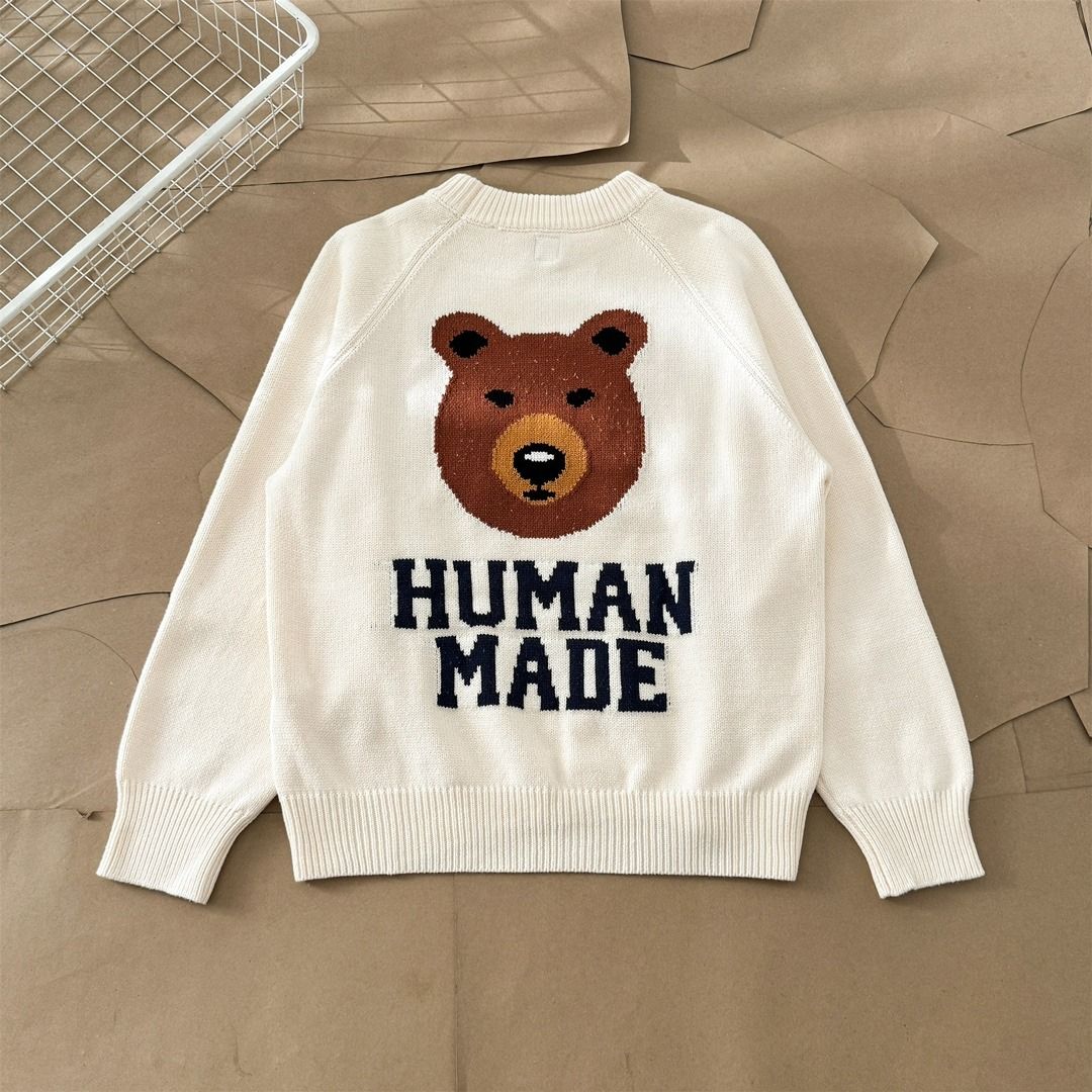 HUMAN MADE RAGLAN KNIT SWEATER