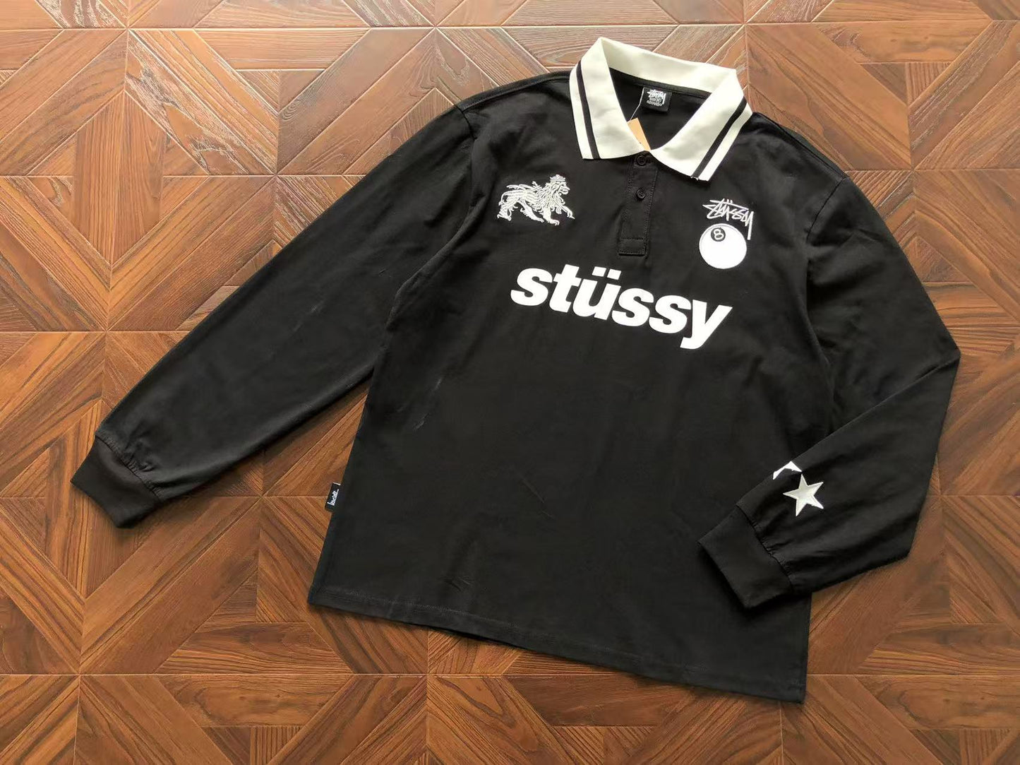 STUSSY WORLD TOUR POLO LONGSLEEVE