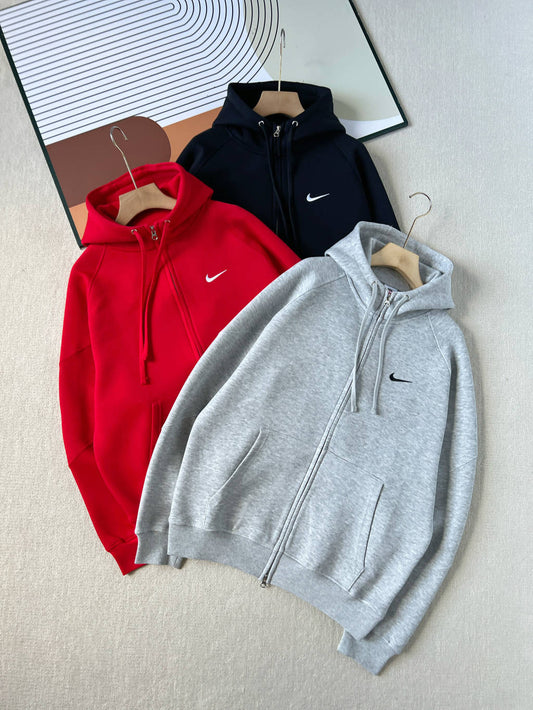 NIKE X SUPREME SWOOSH ZIP UP HOODIE