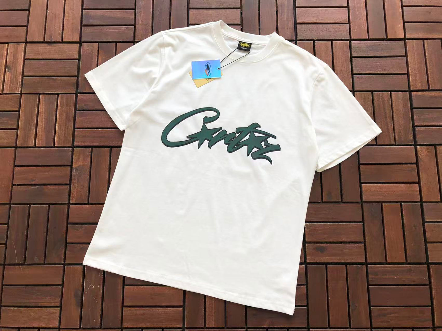 CORTEIZ SIGNATURE SCRIPT LOGO T-SHIRT