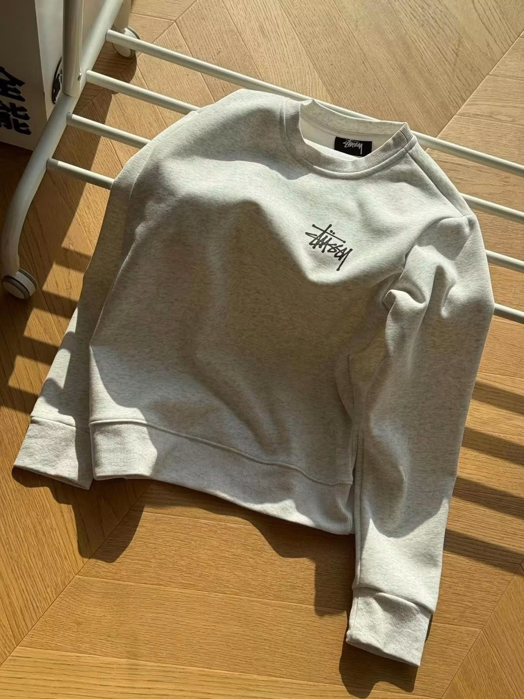 STUSSY BASIC LOGO SWEATSHIRT