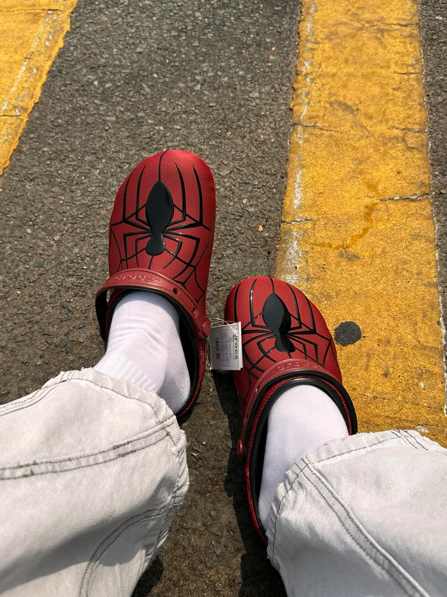 SPIDER MAN X CROCS