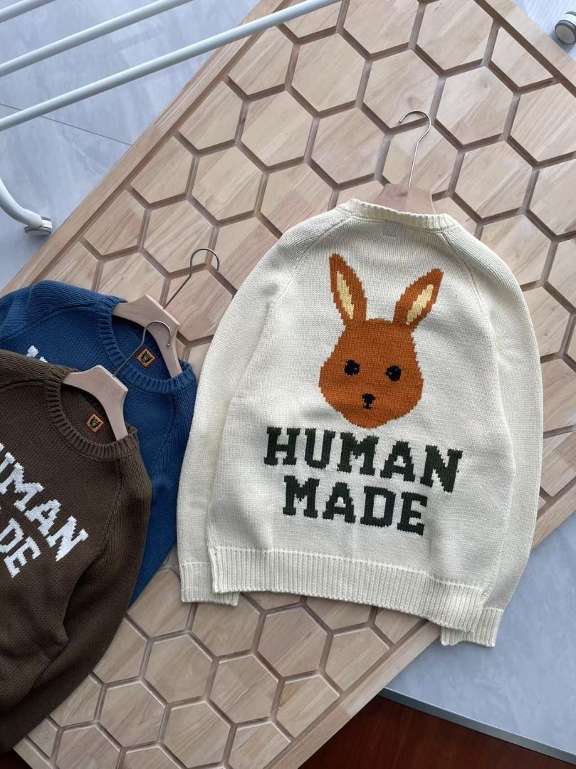 HUMAN MADE RAGLAN KNIT SWEATER