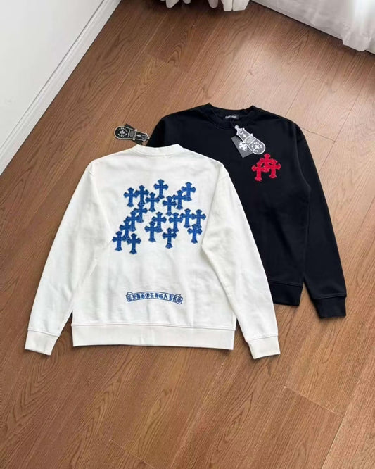 CHROME HEARTS CROSS PATCH SWEATSHIRT