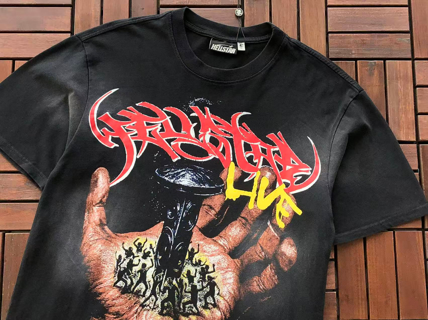 HELLSTAR RECORDS LIVE T-SHIRT