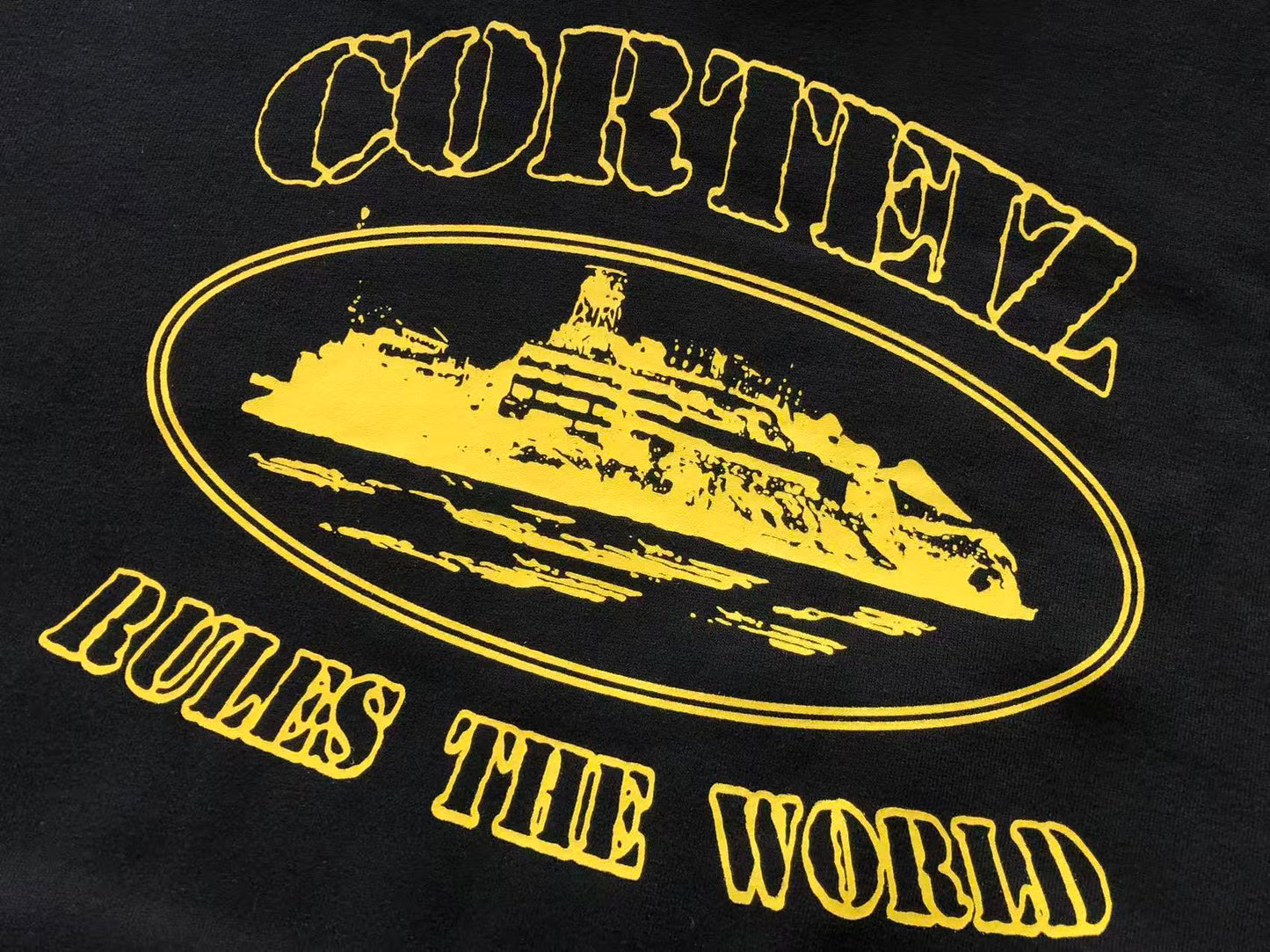 CORTEIZ OG ALCATRAZ “RULES THE WORLD” HOODIE