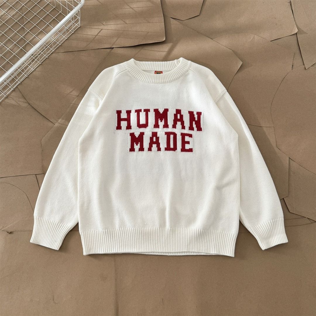 HUMAN MADE RAGLAN KNIT SWEATER