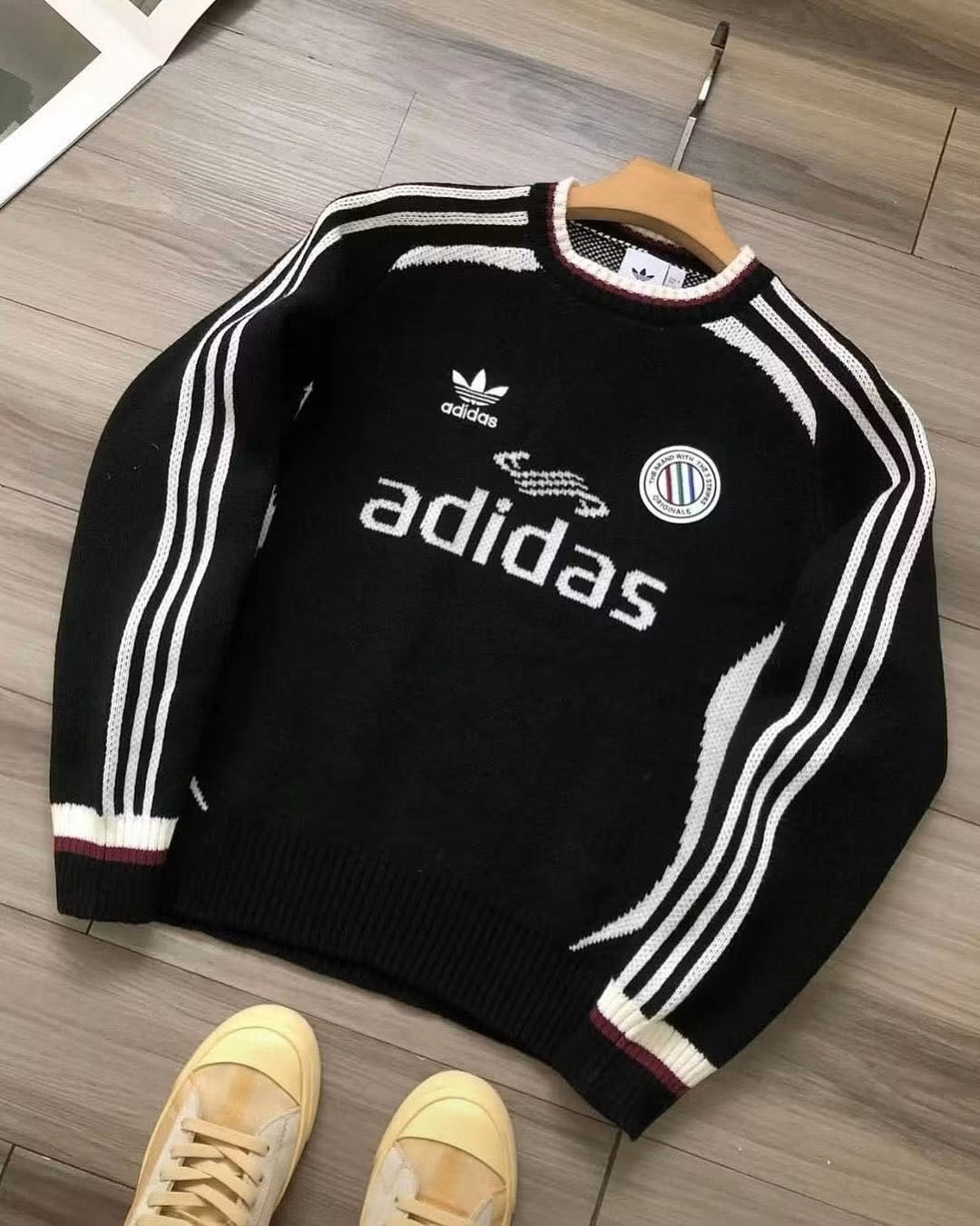 ADIDAS ADI COLOR KNIT SWEATER