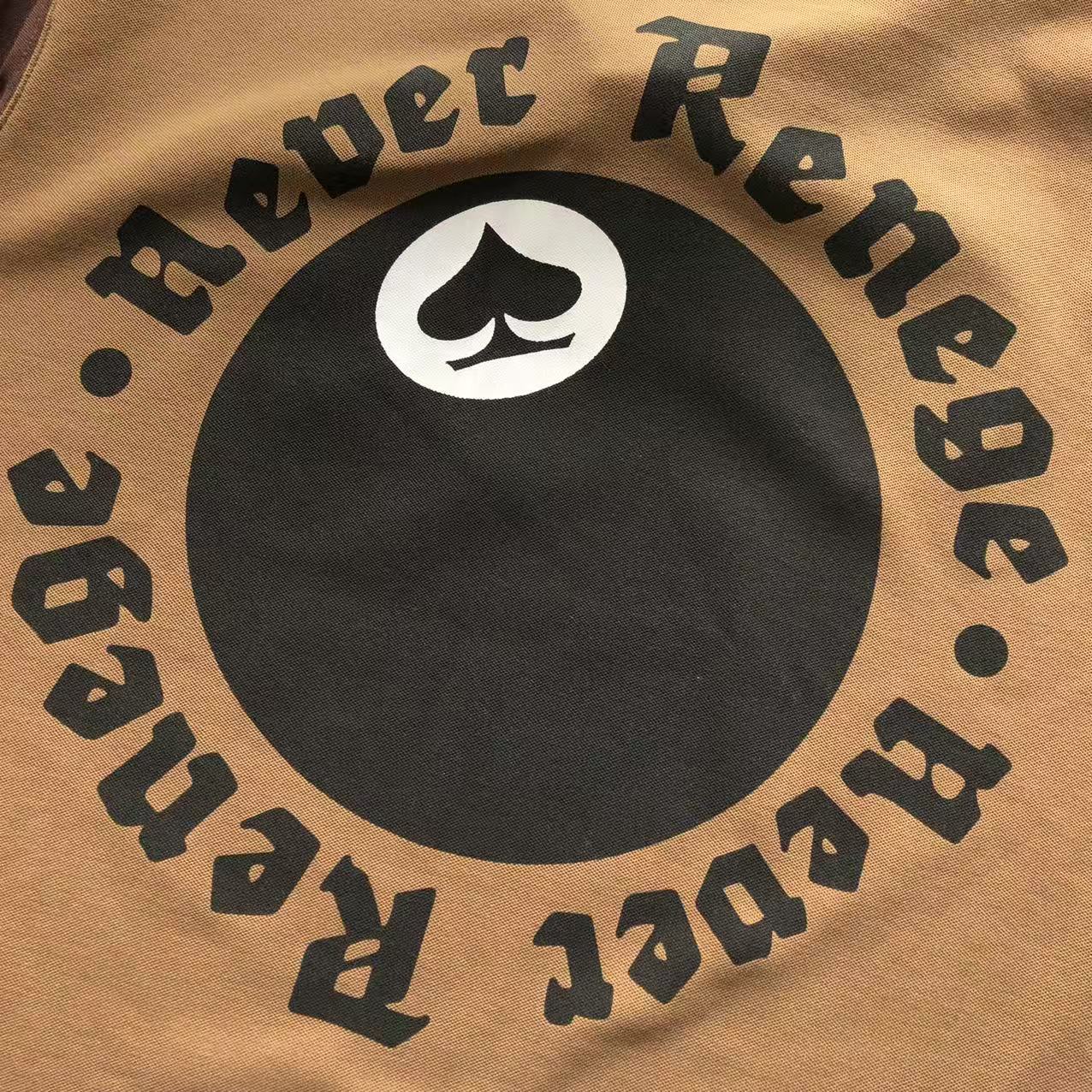STUSSY X DENIM TEARS NEVER RENEGE POLO