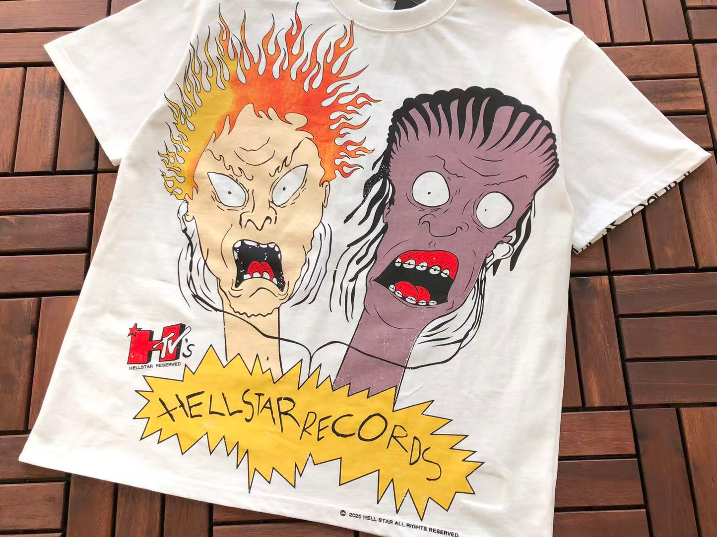 HELLSTAR “BEEVUS AND BUTTHEAD” T-SHIRT