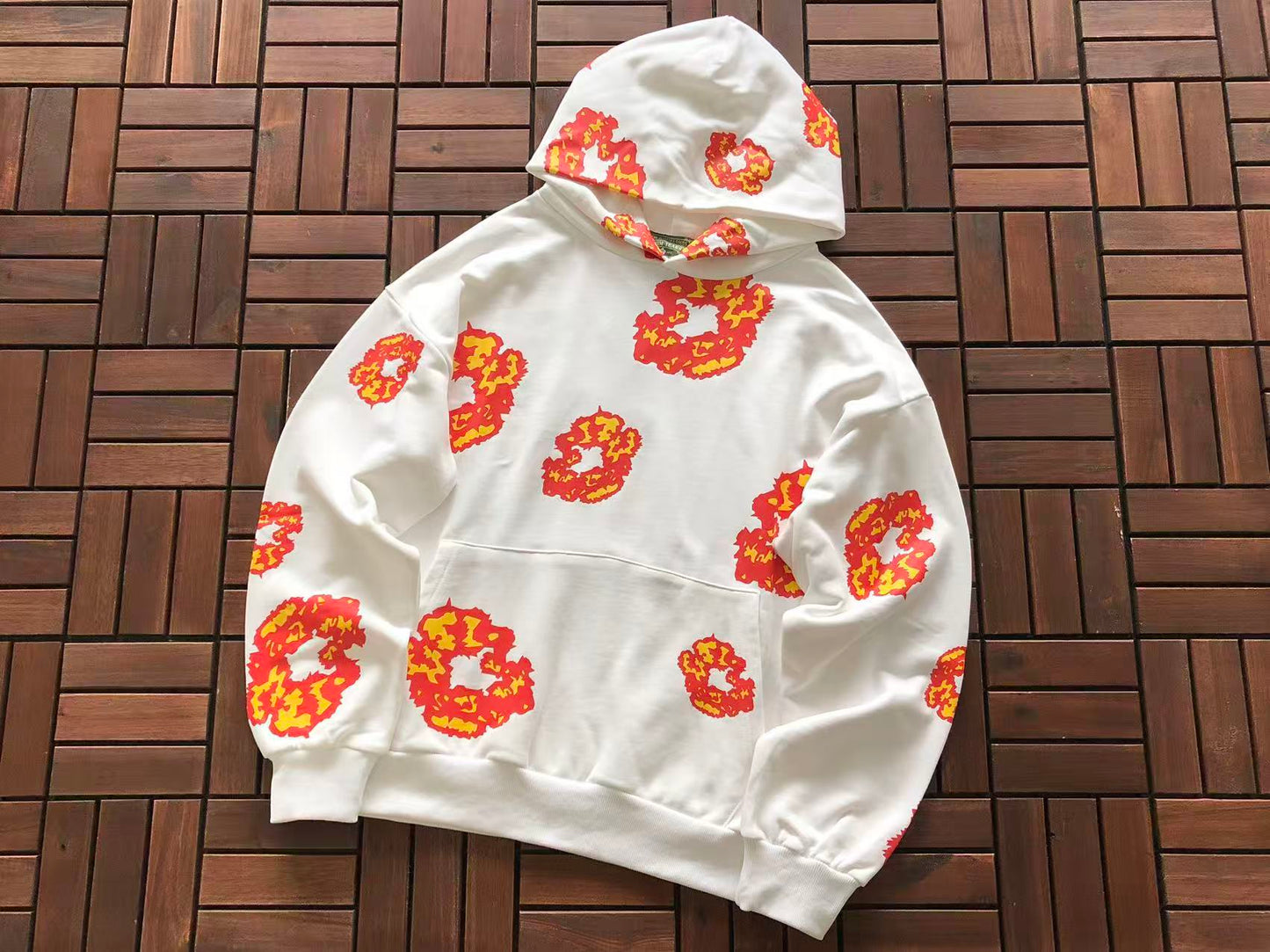 DENIM TEARS X OFFSET WREATH HOODIE
